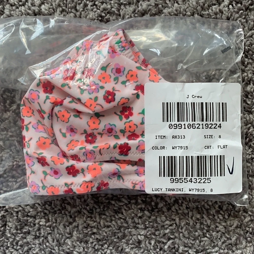 JCrew Girls' ruffle-trim tankini bottoms AX313